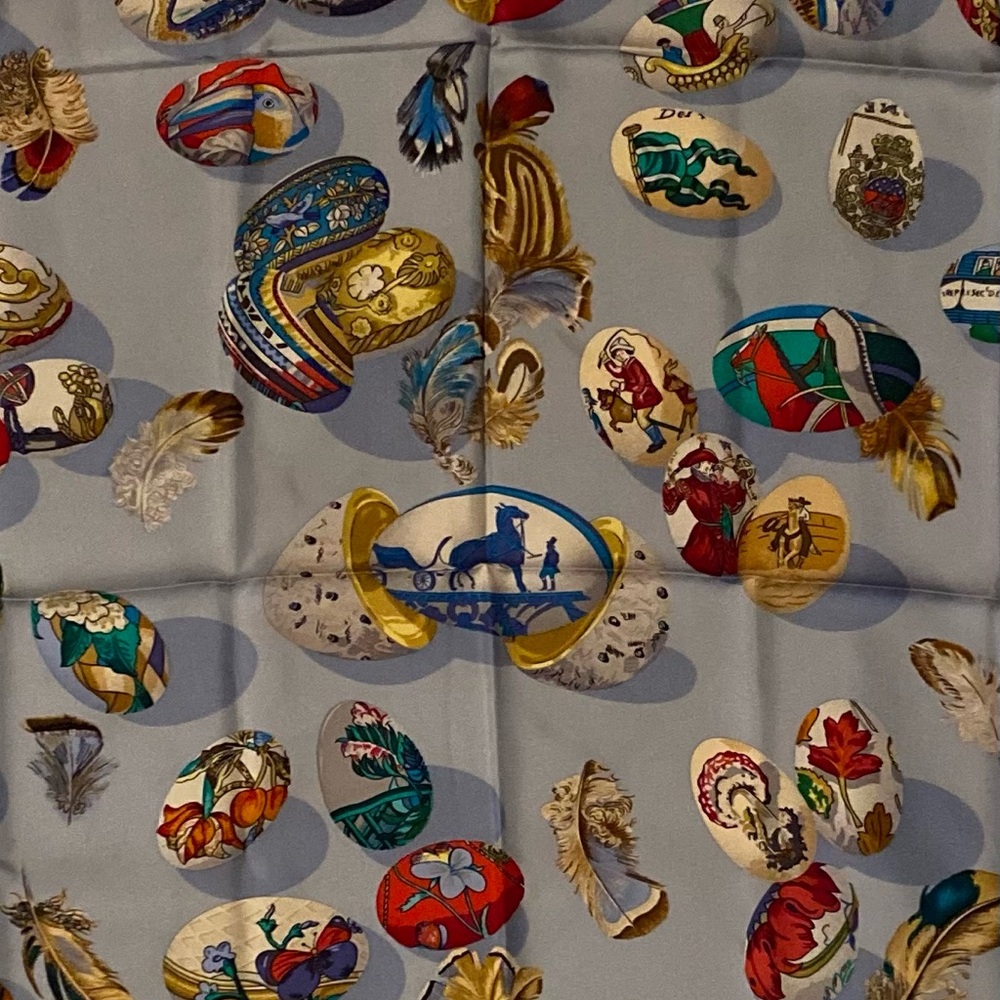 Hermes Vintage Silk Scarf Couvee d’ Hermes - Picture 4 of 16